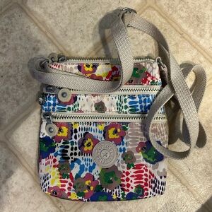 Bright Floral Kipling Purse